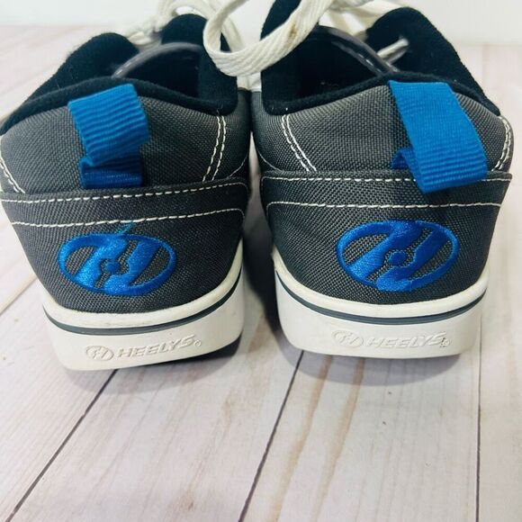 Heels Gray Skate Sneakers Youth Size 6 - Picture 3 of 9